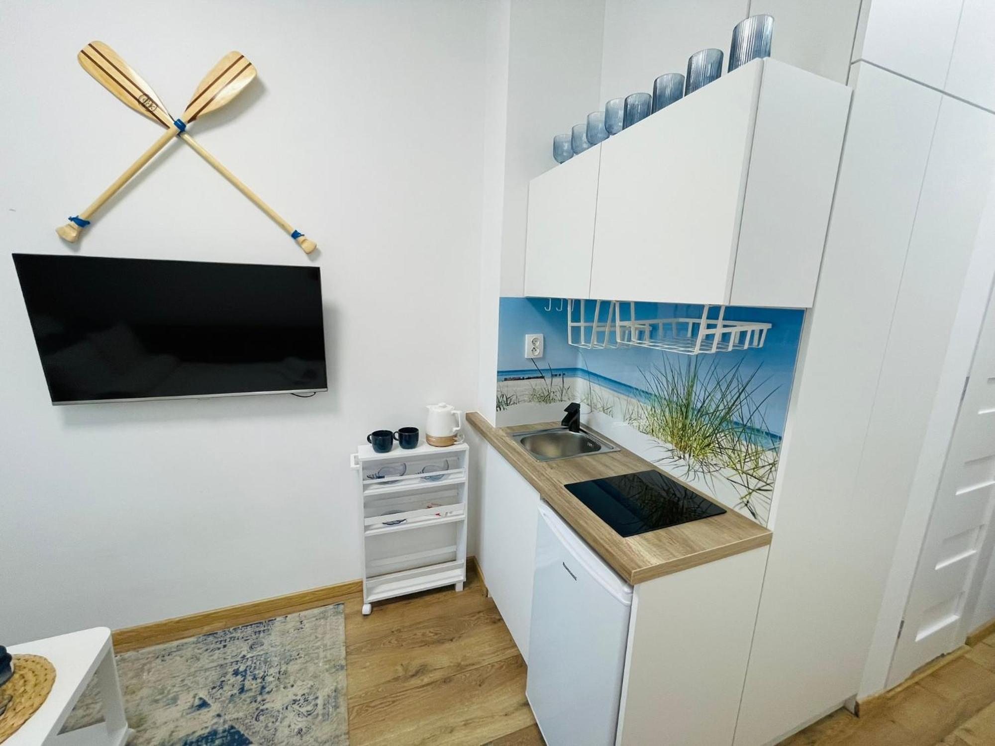 Apartament Mini Chrobrego Przy Plazy Z Loggia Sopot Zewnętrze zdjęcie