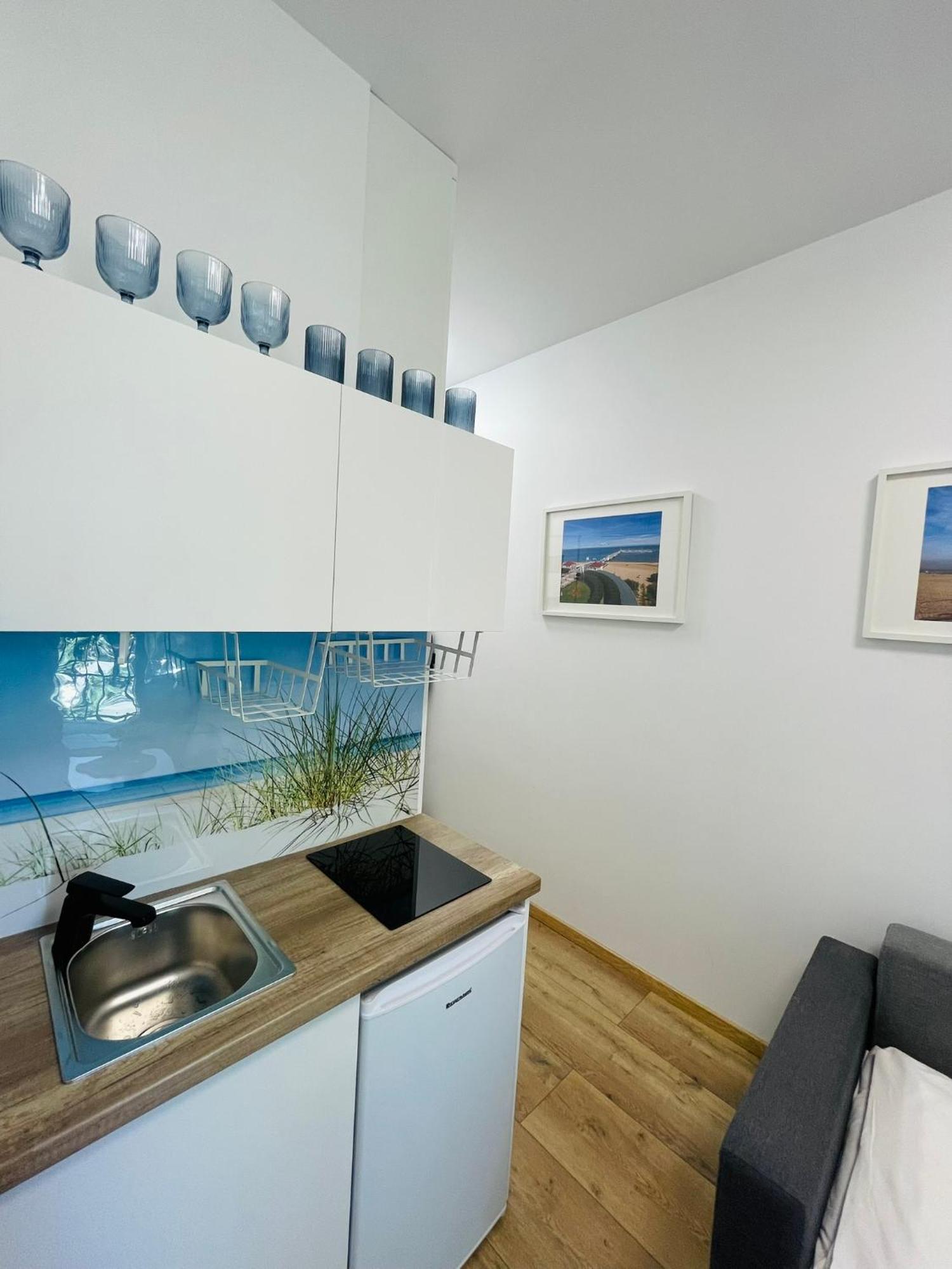 Apartament Mini Chrobrego Przy Plazy Z Loggia Sopot Zewnętrze zdjęcie